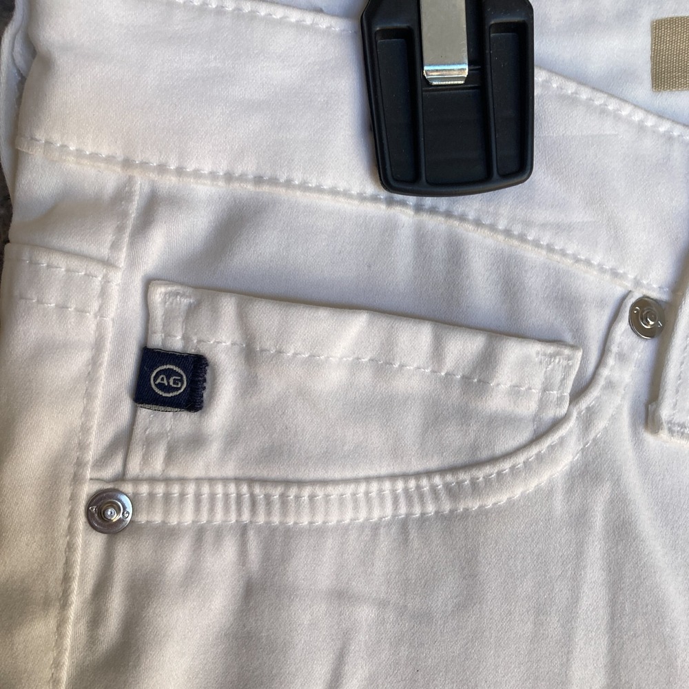 Adriano Goldschmied Legging Jeans Womens 28 Handcrafted White Denim 28R NWT $198 - Picture 7 of 16
